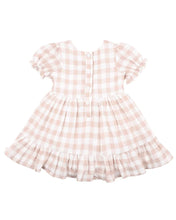 Load image into Gallery viewer, Quinn Check Dress W Shirring 3-7YRS
