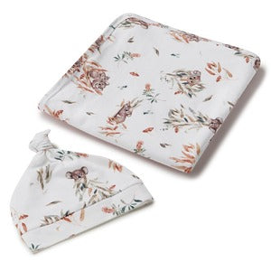 Stretch Cotton Baby Wrap Set - Assorted Design