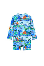 Load image into Gallery viewer, Dinosaur Long Sleeve Swimsuit
