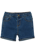 Load image into Gallery viewer, Stone Wash Denim Short
