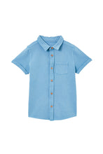 Load image into Gallery viewer, Blue Pique Shirt
