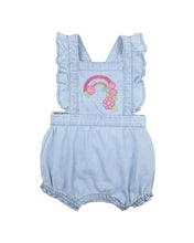 Load image into Gallery viewer, Retro Rainbow Frill Romper
