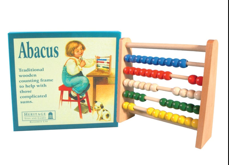 Retro Coloured Abacus