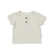 Load image into Gallery viewer, Oscar Tee - Sage Gingham
