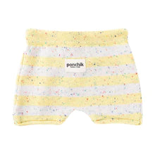 Load image into Gallery viewer, Cotton Shorts - Sunshine Speckle Stripe Knit
