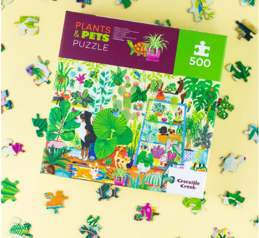 TIGER TRIBE PLANTS & PETS - 500PC FAMILY PUZZLE