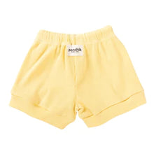 Load image into Gallery viewer, Ribbed Cotton Shorts - Sunshine
