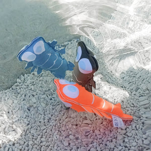 Dive Buddies - Sonny the Sea Creature Blue Neon Orange