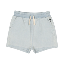 Load image into Gallery viewer, Light Blue Chambray Shorts

