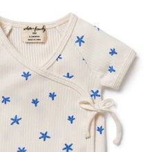 Load image into Gallery viewer, Little Starfish Organic Rib Kimono Top
