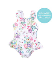 Load image into Gallery viewer, Minihaha Allegra Swimsuit White
