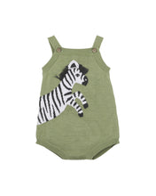 Load image into Gallery viewer, Zebra Knit Romper
