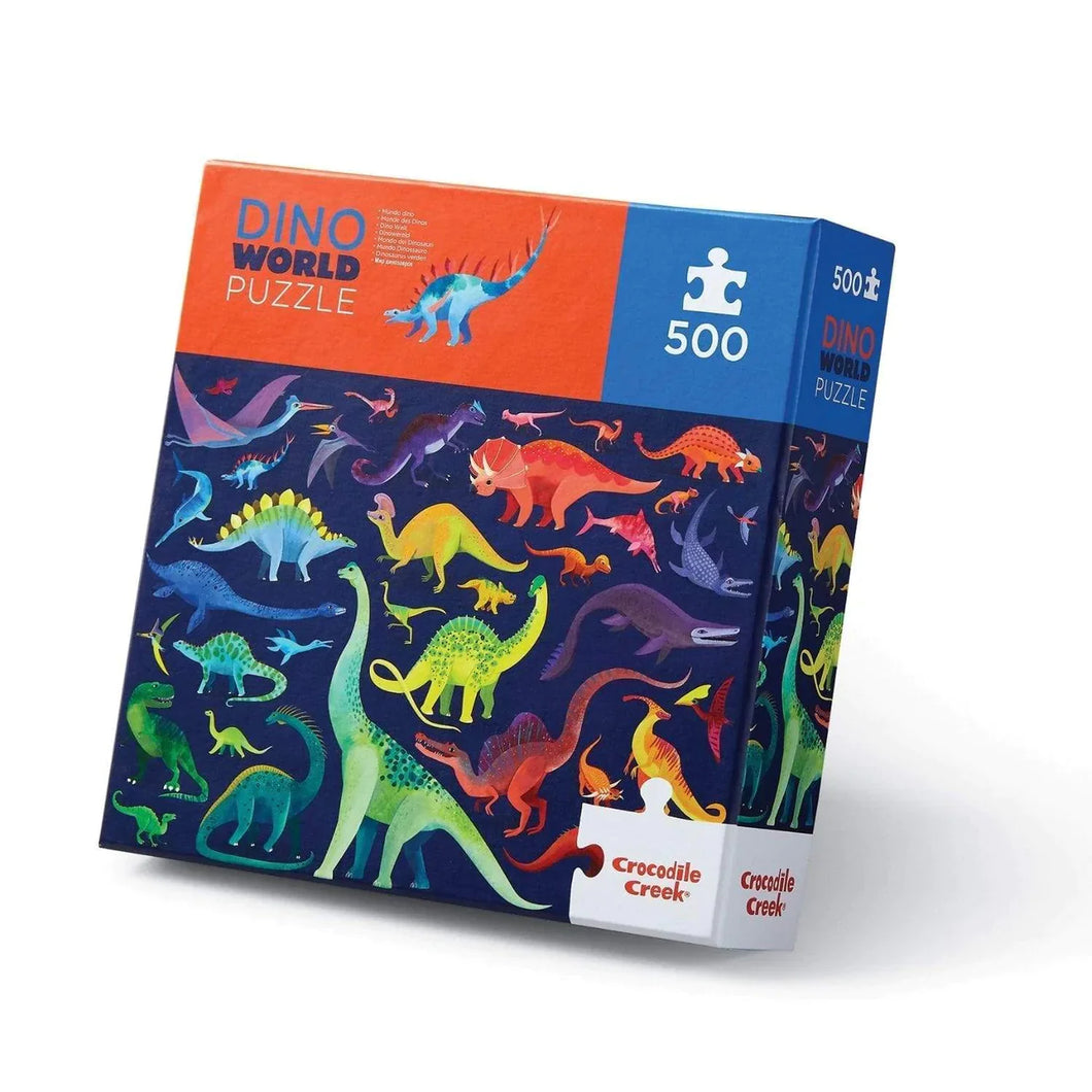 TIGER TRIBE DINO WORLD - 500PC FAMILY PUZZLE