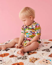 Load image into Gallery viewer, All Creatures Great &amp; Small Organic SS Romper
