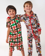 Load image into Gallery viewer, Gingerbread SS Tee &amp; Short PJ Set
