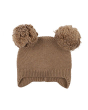 Load image into Gallery viewer, Caramel Pompom Beanie
