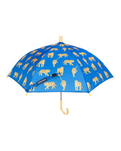 Load image into Gallery viewer, Tiger Print Umbrella Blue
