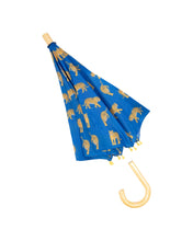 Load image into Gallery viewer, Tiger Print Umbrella Blue
