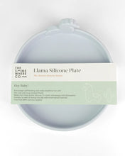 Load image into Gallery viewer, Llama Silicone Plate (Duck Egg Blue)
