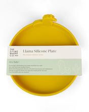 Load image into Gallery viewer, Llama Silicone Plate (Mustard)
