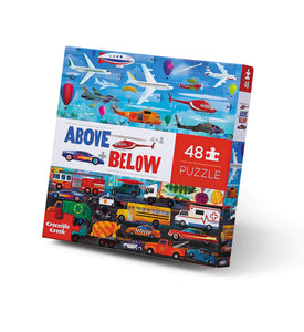 Above & Below Puzzle - Things that Go