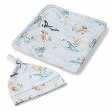 Load image into Gallery viewer, Stretch Cotton Baby Wrap Set - Assorted Design
